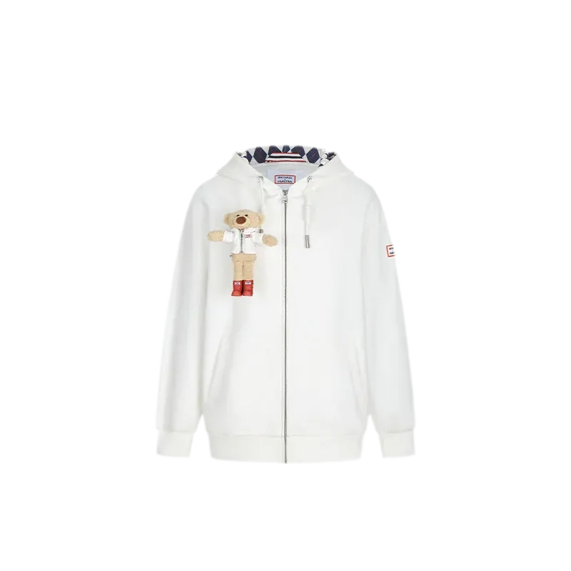 Áo khoác hoodie thêu lót nỉ