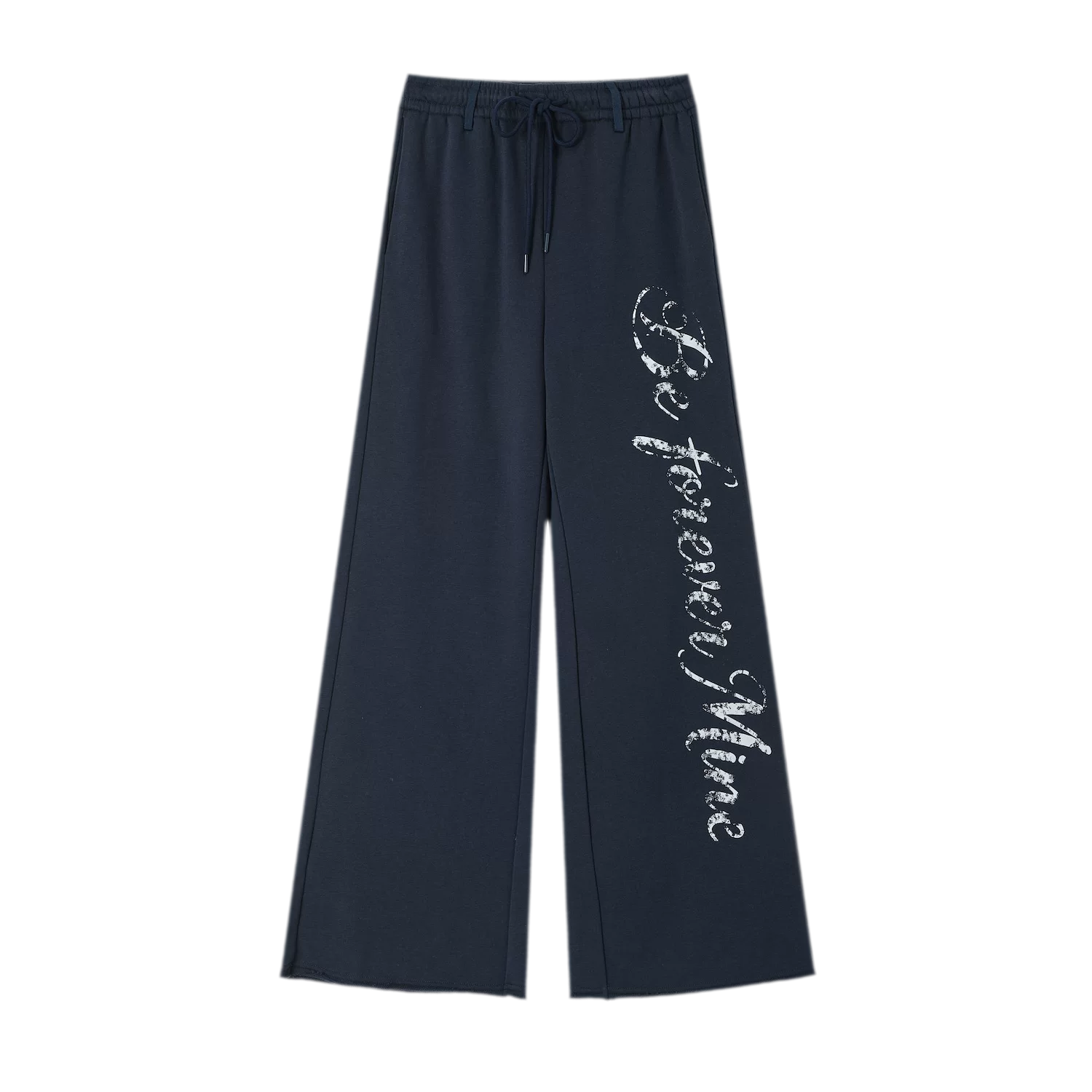 Wide-Leg Graphic Pants