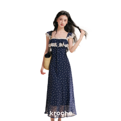Lace Floral Camisole Dress