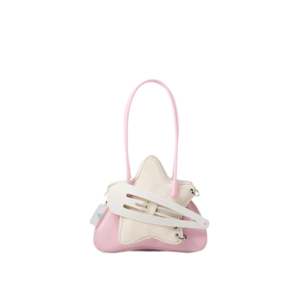 Matte Star-Shaped Shoulder Bag
