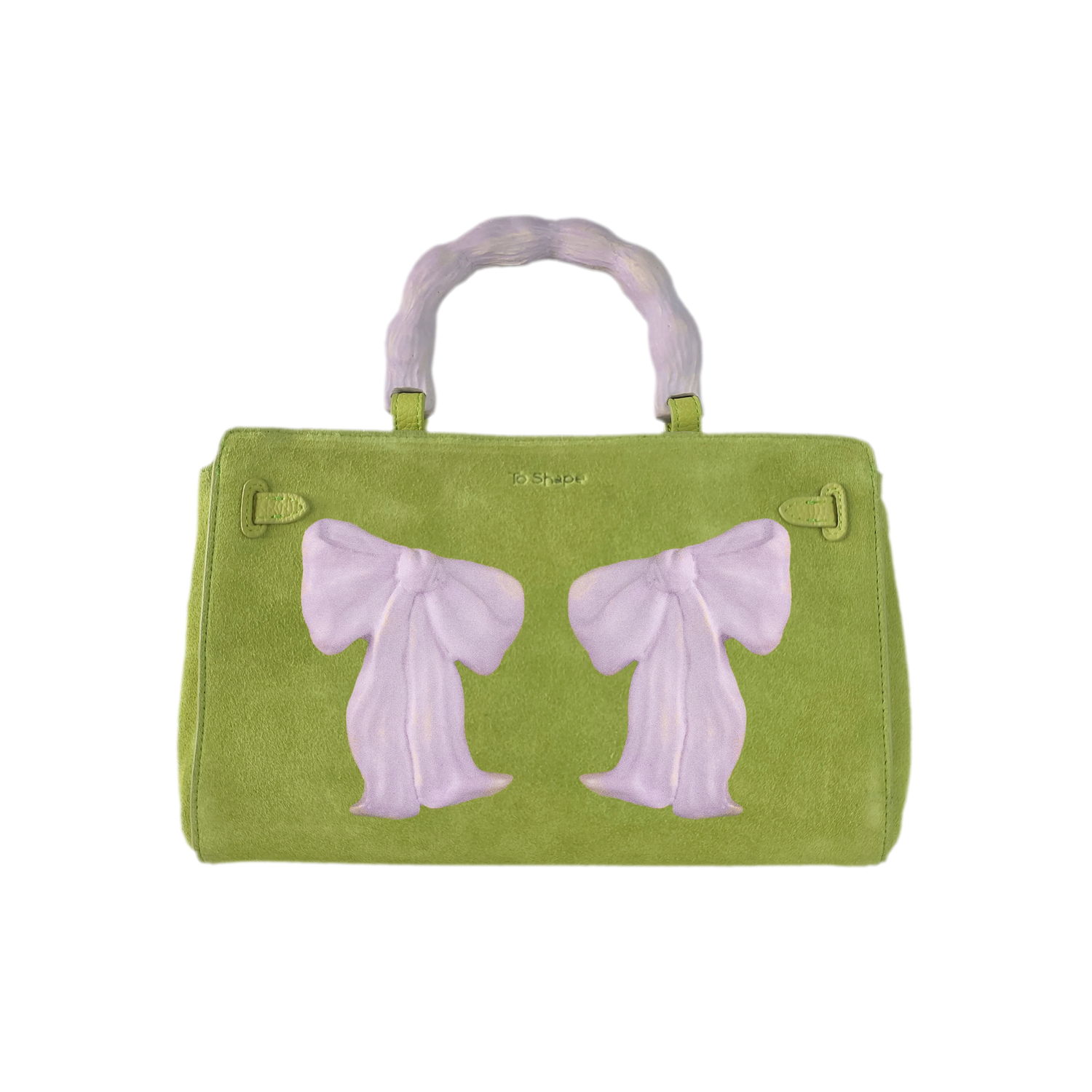 Handcrafted Ceramic Bow Bag
