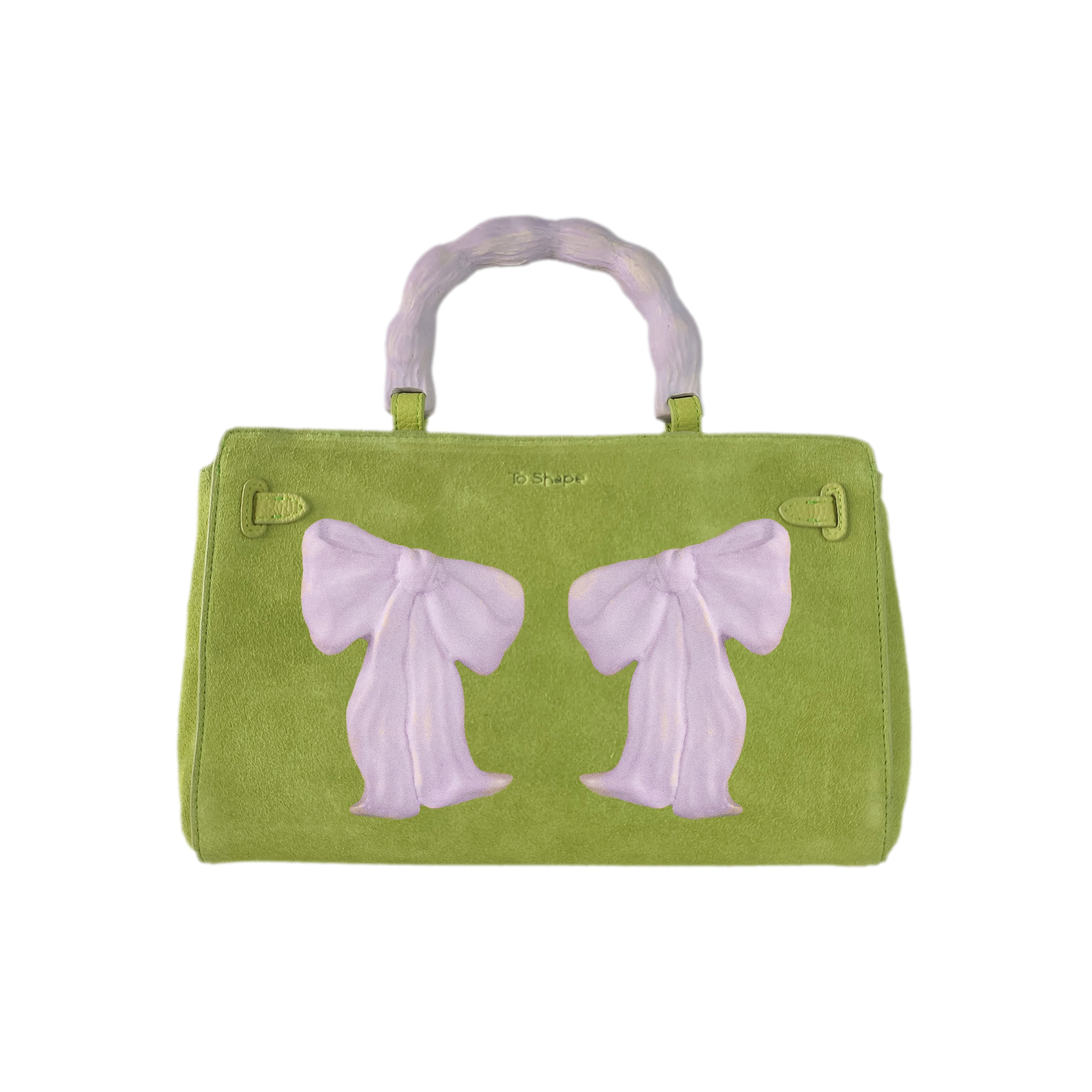 Handcrafted Ceramic Bow Bag