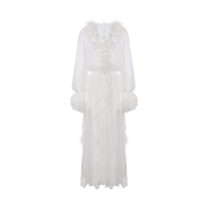 Lace Ruffle Dress