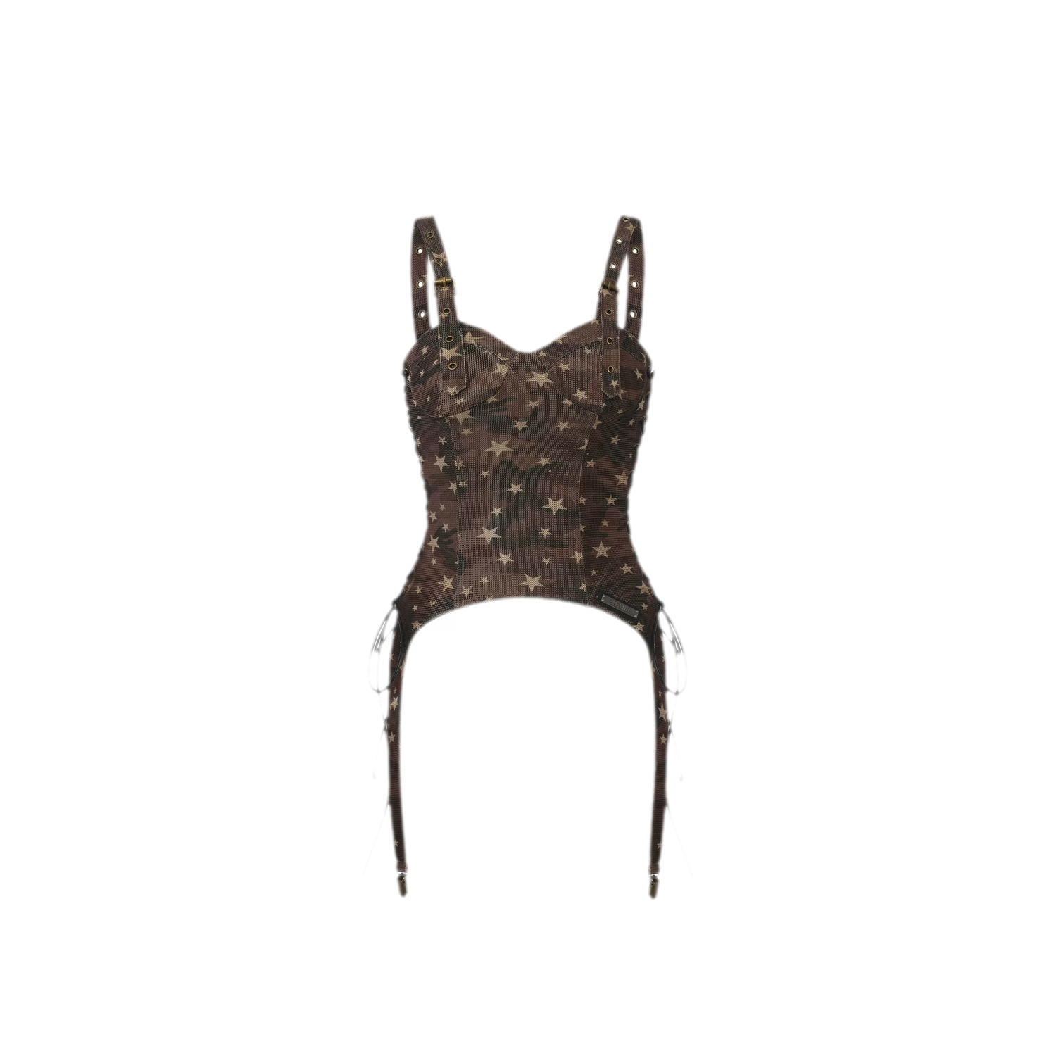 Camouflage Corset Camisole