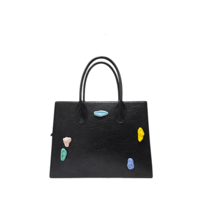 Handmade Ceramic Structured Tote Bag