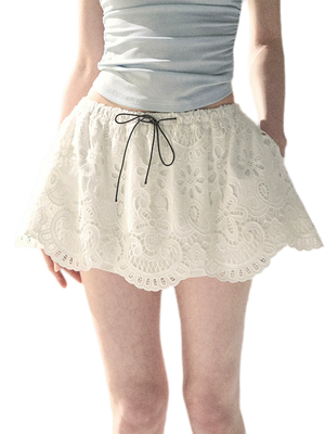 White (Skirt) / XS