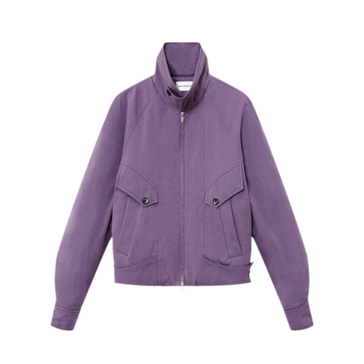 Veste utilitaire courte en coton