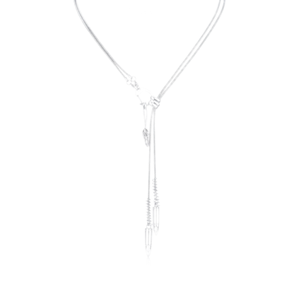 Punk Fishbone Necklace