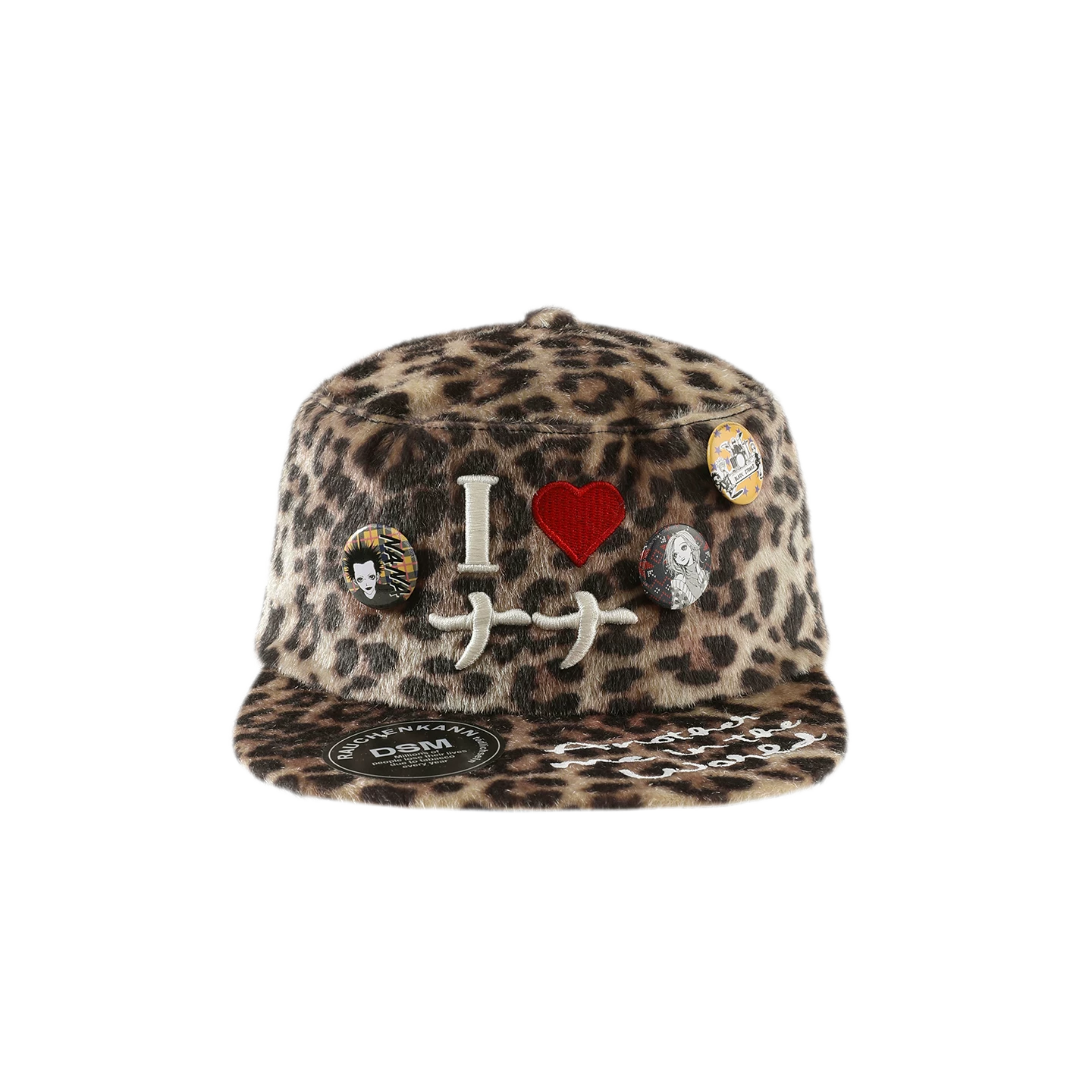 DSM X NANA Embroidered Fuzzy Hat
