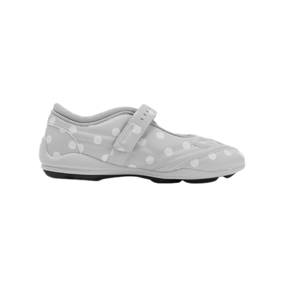 Gray White Polka Dot / 40