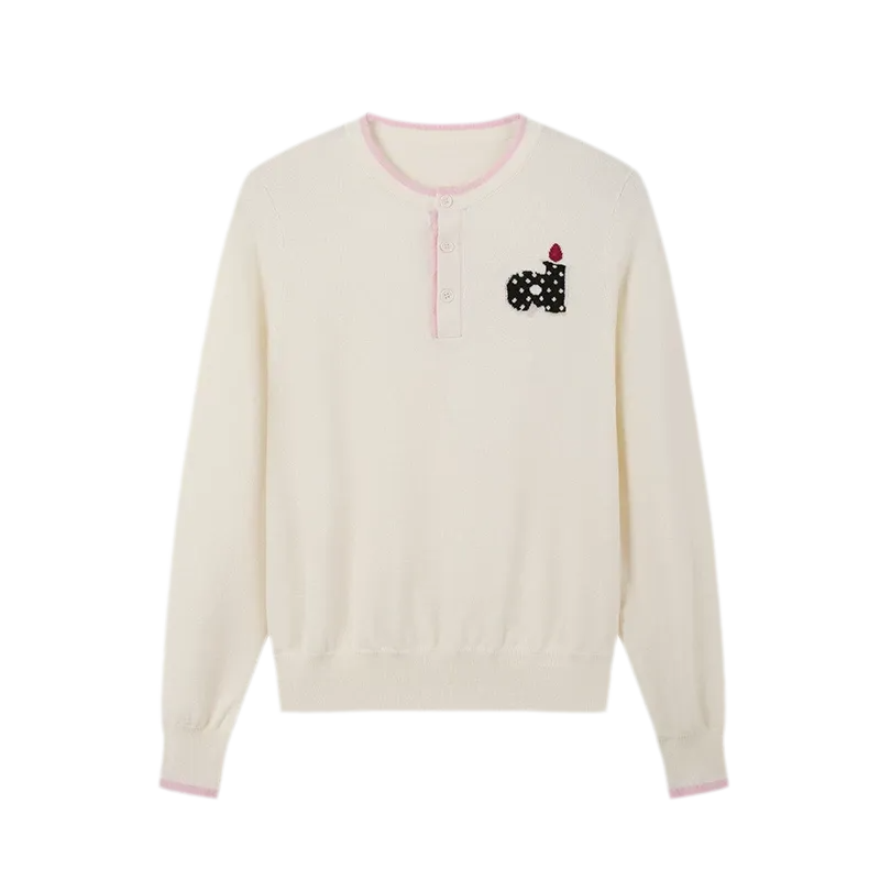 Top in maglia con contrasto in misto seta — Carica immagine 17 in vista galleria
