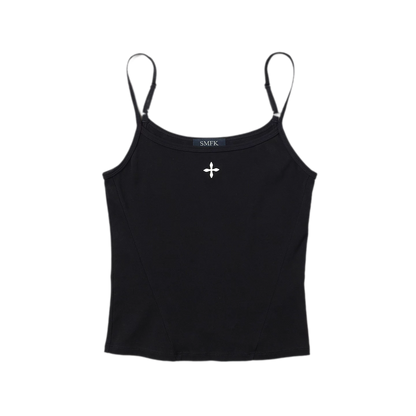 Vintage Style Adjustable Strap Top