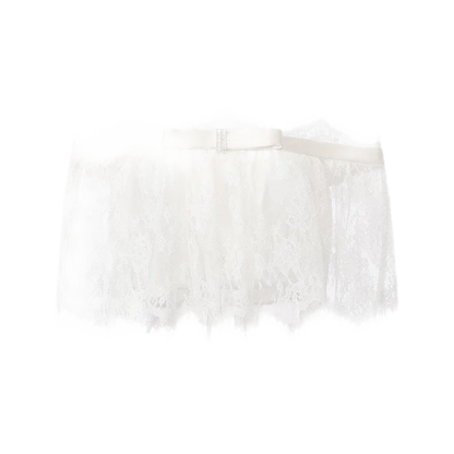 Lace Off-Shoulder Set