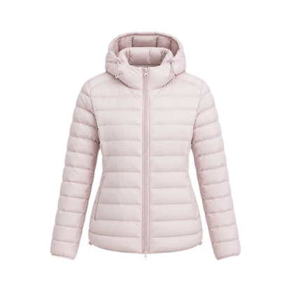 Lightweight Quilted Hooded Down Jacket