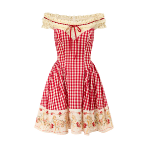 Red Plaid / XS