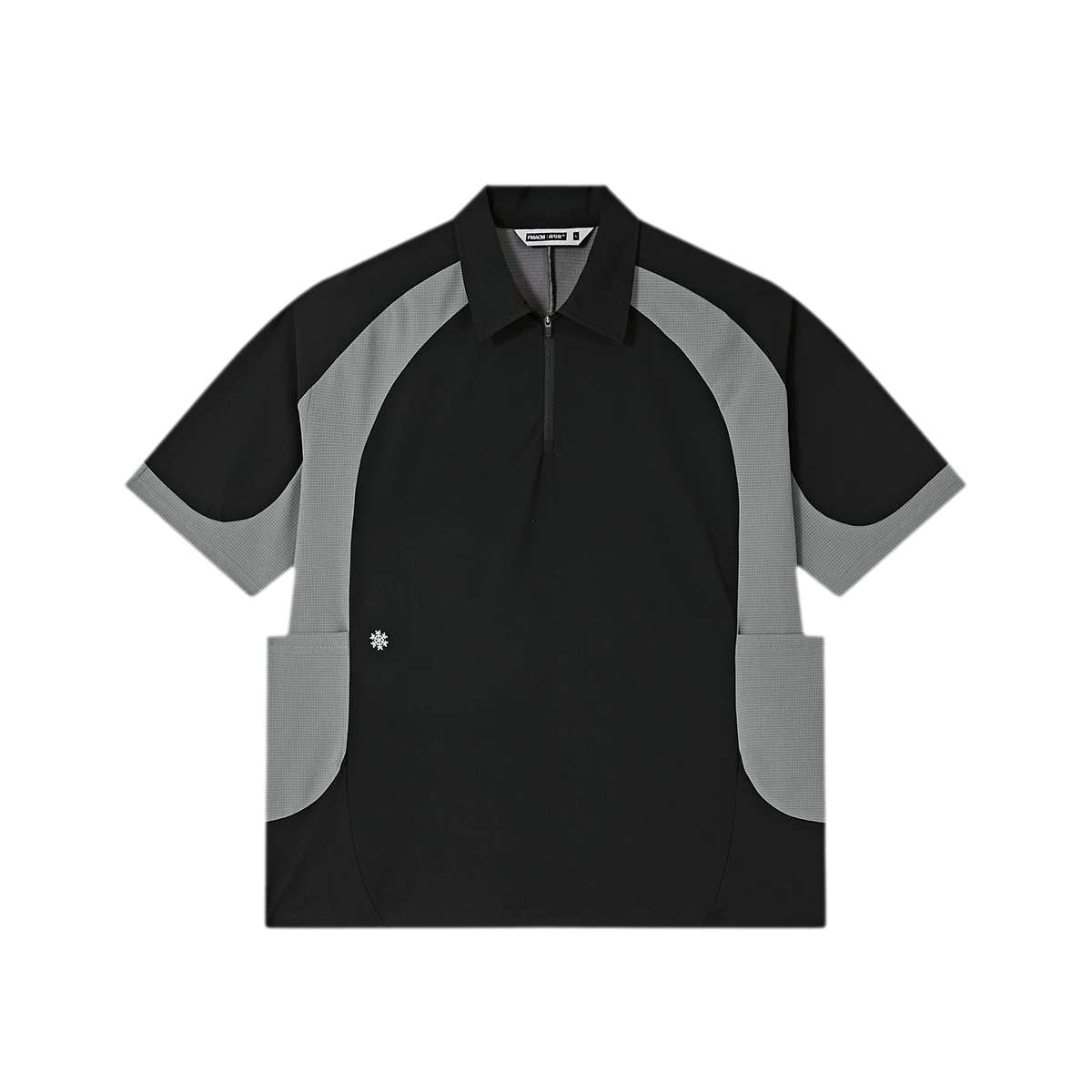 Textured Quick-Dry Polo Shirt