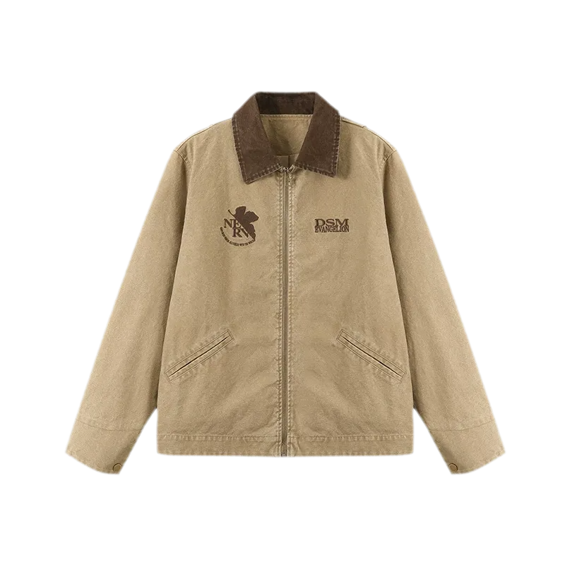 Washed Detroit Distressed Jacket