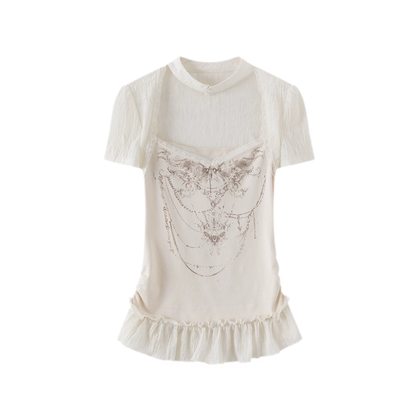Butterbone Gothic Lace Top