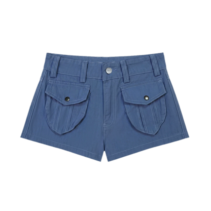 Low-Waist Cargo Shorts