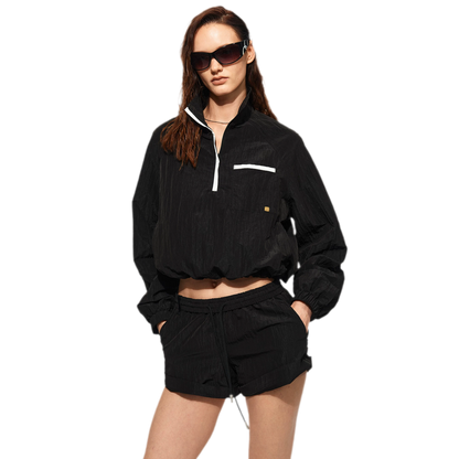 Sun-Protective Raglan Shorts Set