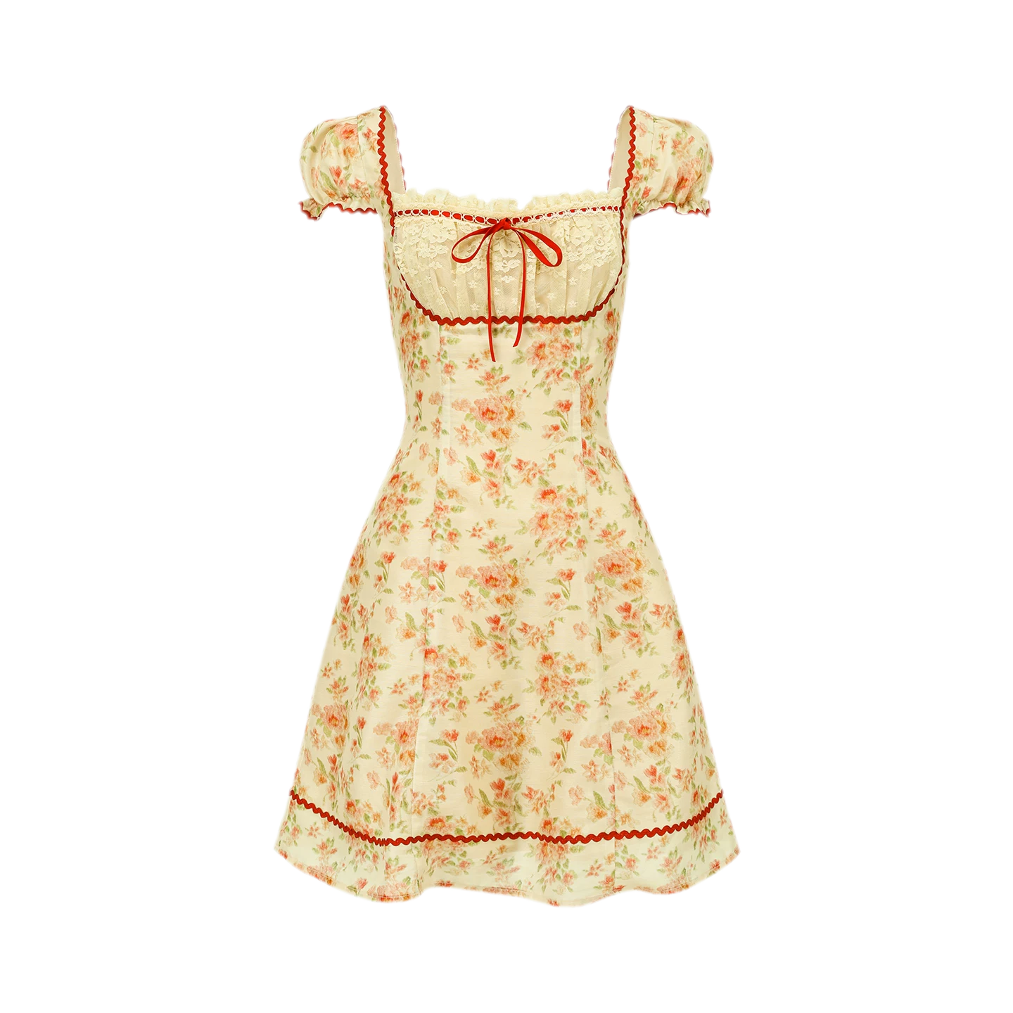 Lace Floral Dress