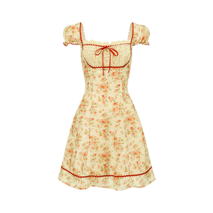 Lace Floral Dress