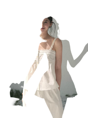 Bright White Top / S
