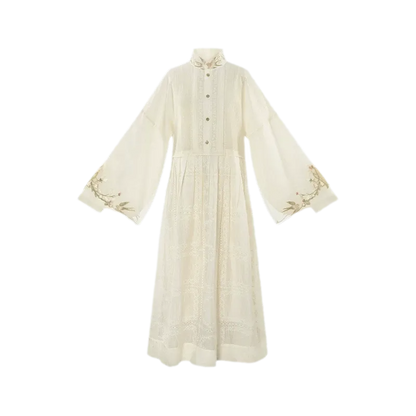 月归 Moon Return Ming-Style Stand-Collar Dress Set