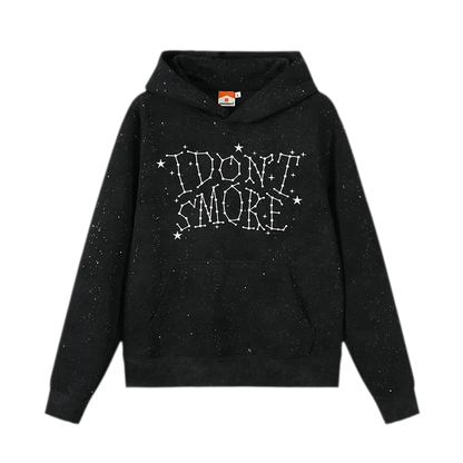 Starry Glitter Oversized Hoodie