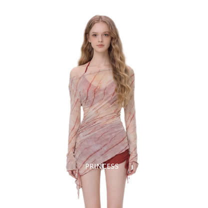 Sheer Layered Swim Set