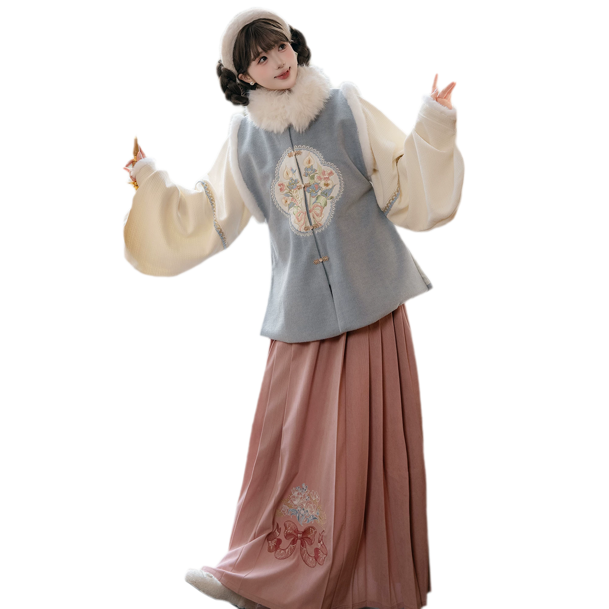 御冬心事 Winter Charm Hanfu Set