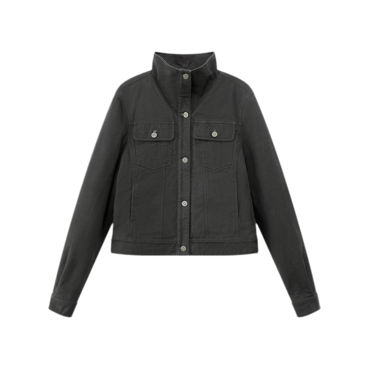 Vintage-gewaschene wattierte Utility-Jacke