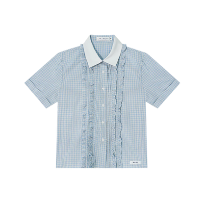 Blue Plaid Set
