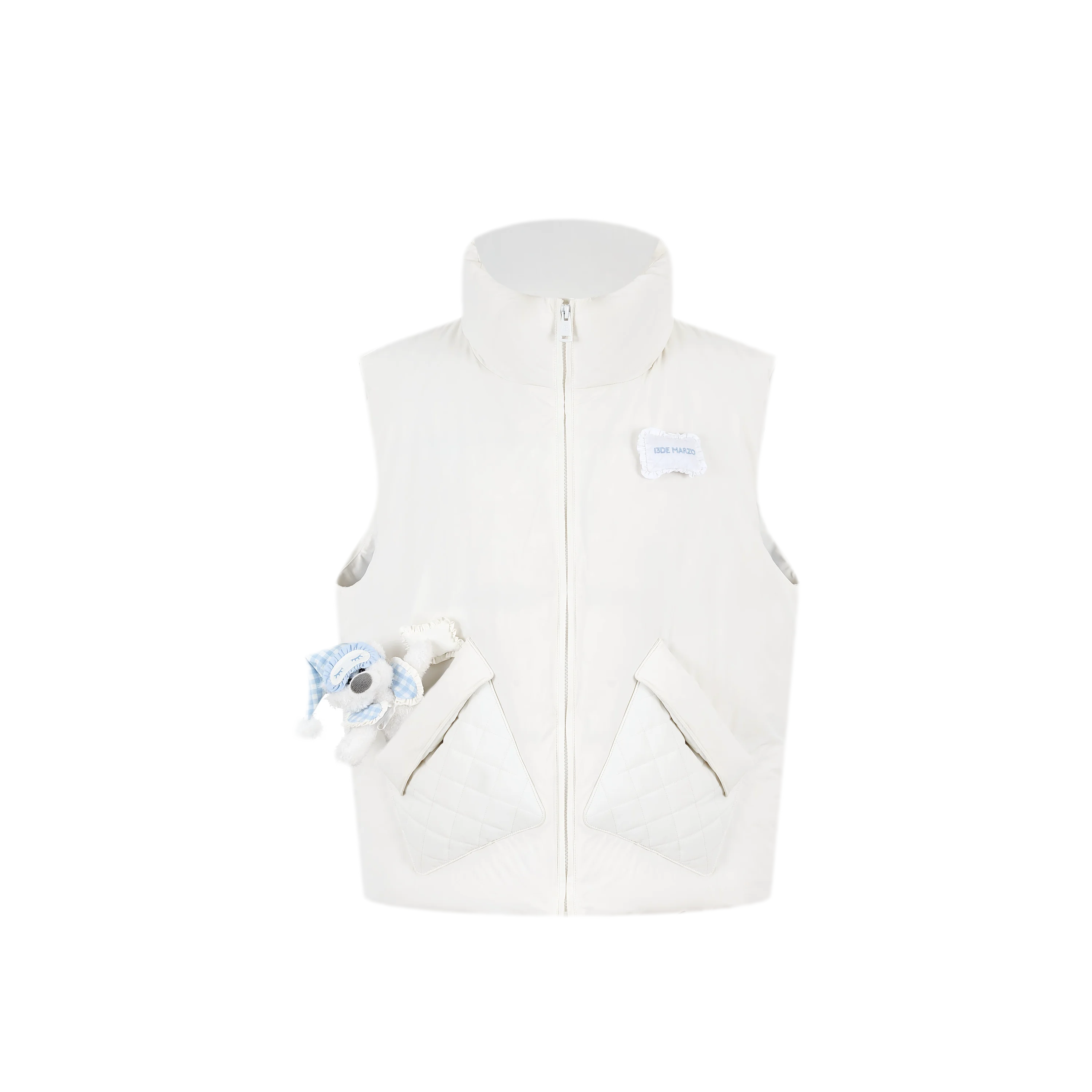 Quilted Bear Down Vest