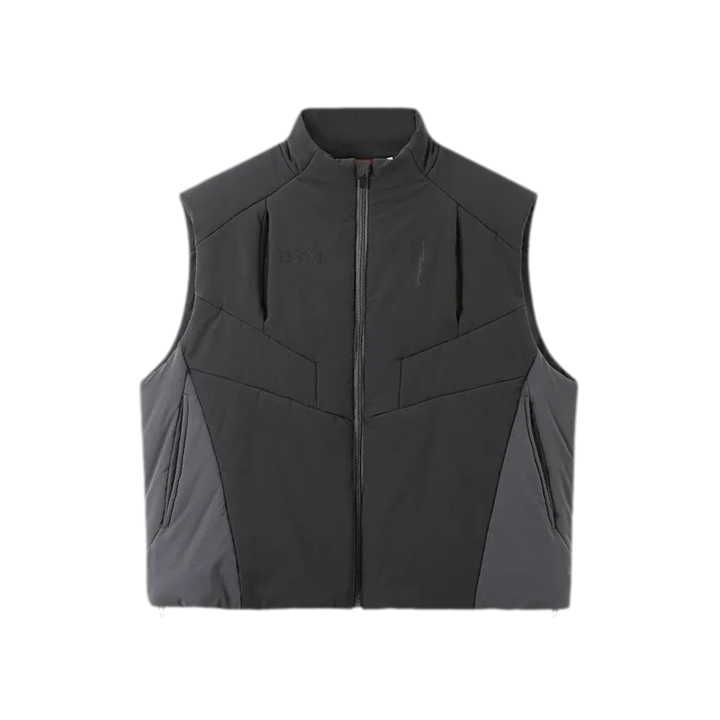 Panelled Technical Padded Vest