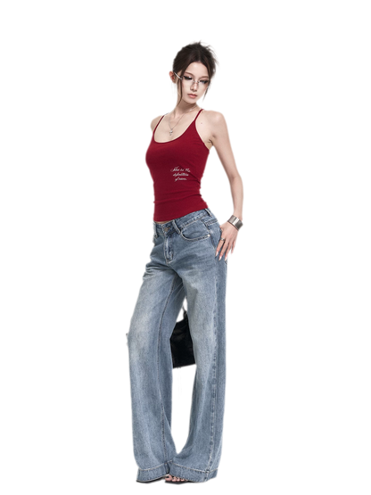 Millennium Graphic Halter Camisole
