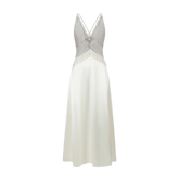 LACEMADE White Pearl Fringe Dress – view 16