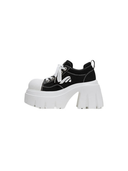 Chunky Platform Canvas Shoes