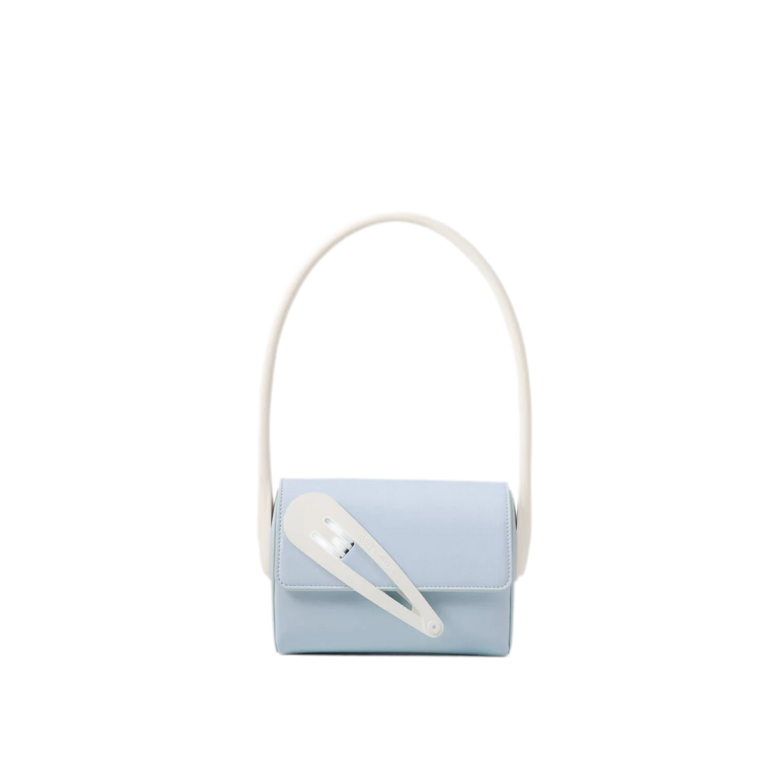 Oversized Hair Clip Shoulder Bag