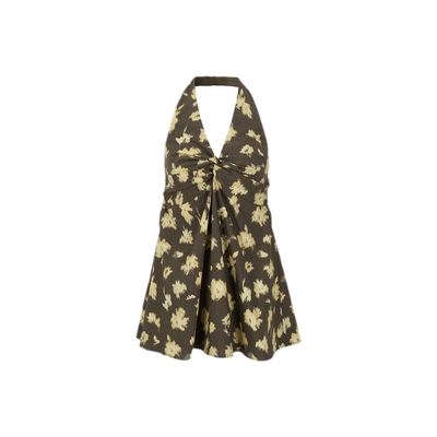 Chrysanthemum Brown Top / S