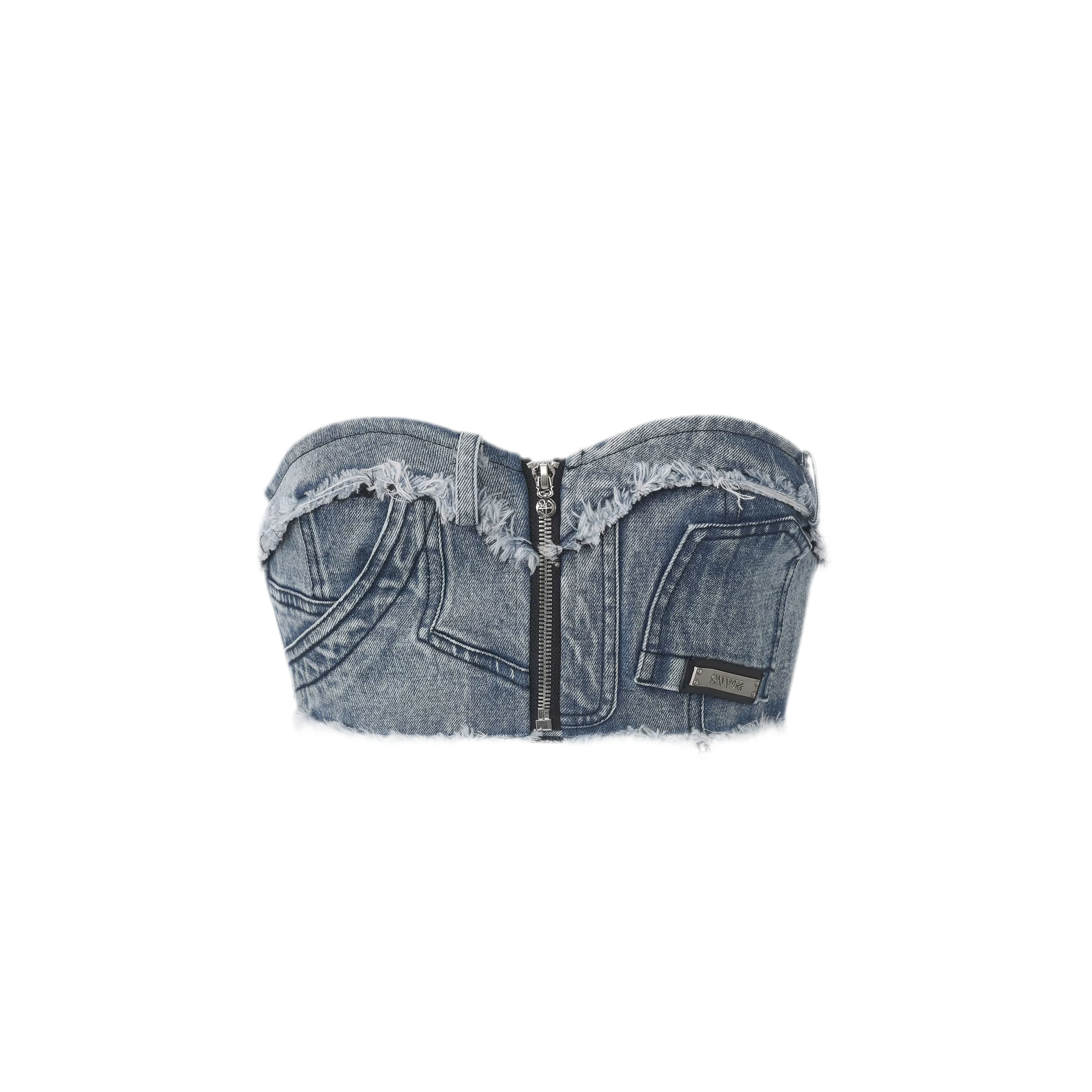 Deconstructed Denim Set
