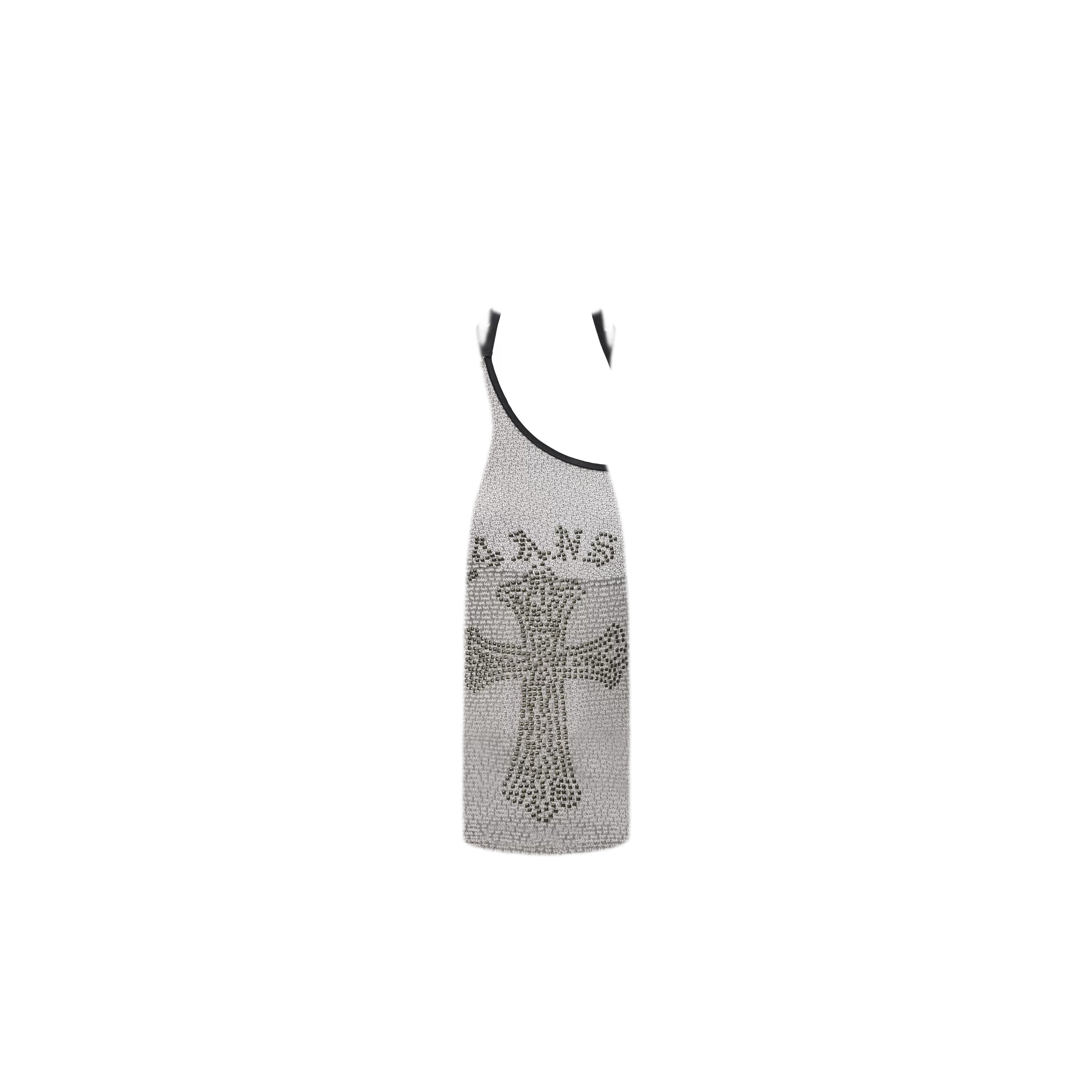 Asymmetric Rhinestone Cami Top