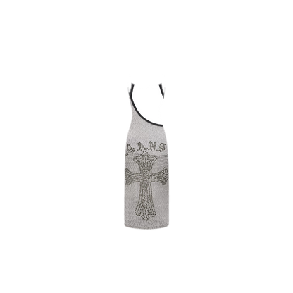 Asymmetric Rhinestone Cami Top