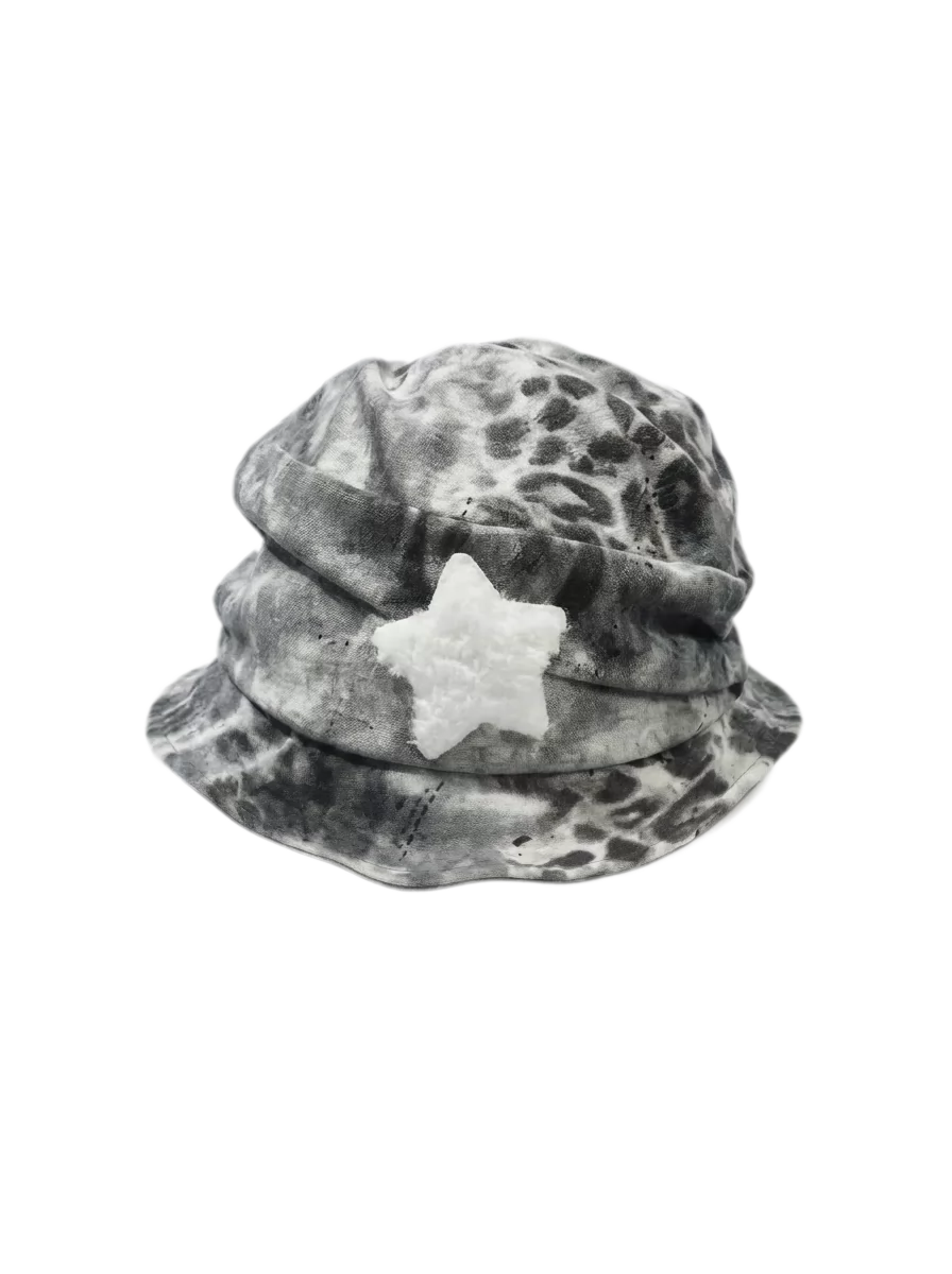 Washed Camouflage Star Patch Hat