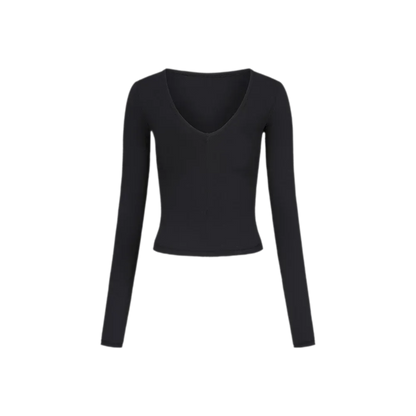Deep V Slim Top