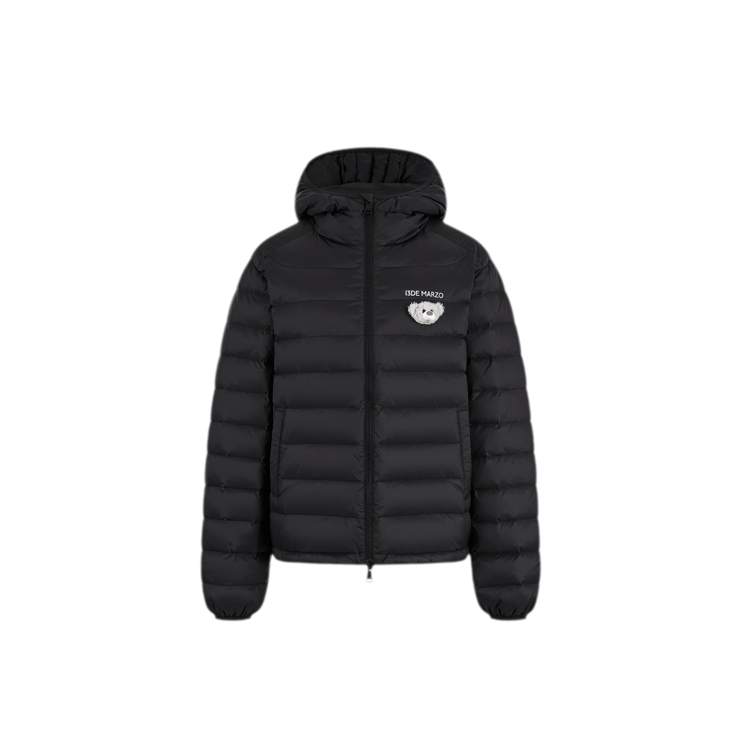 Quilted Hooded Lightweight Down Jacket