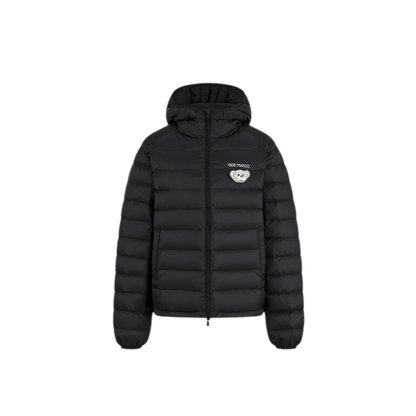 Quilted Hooded Lightweight Down Jacket