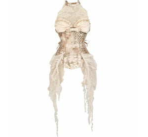 Fishbone Lace Bustier / S