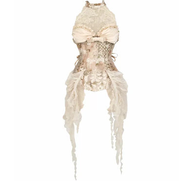 Fishbone Lace Bustier / S