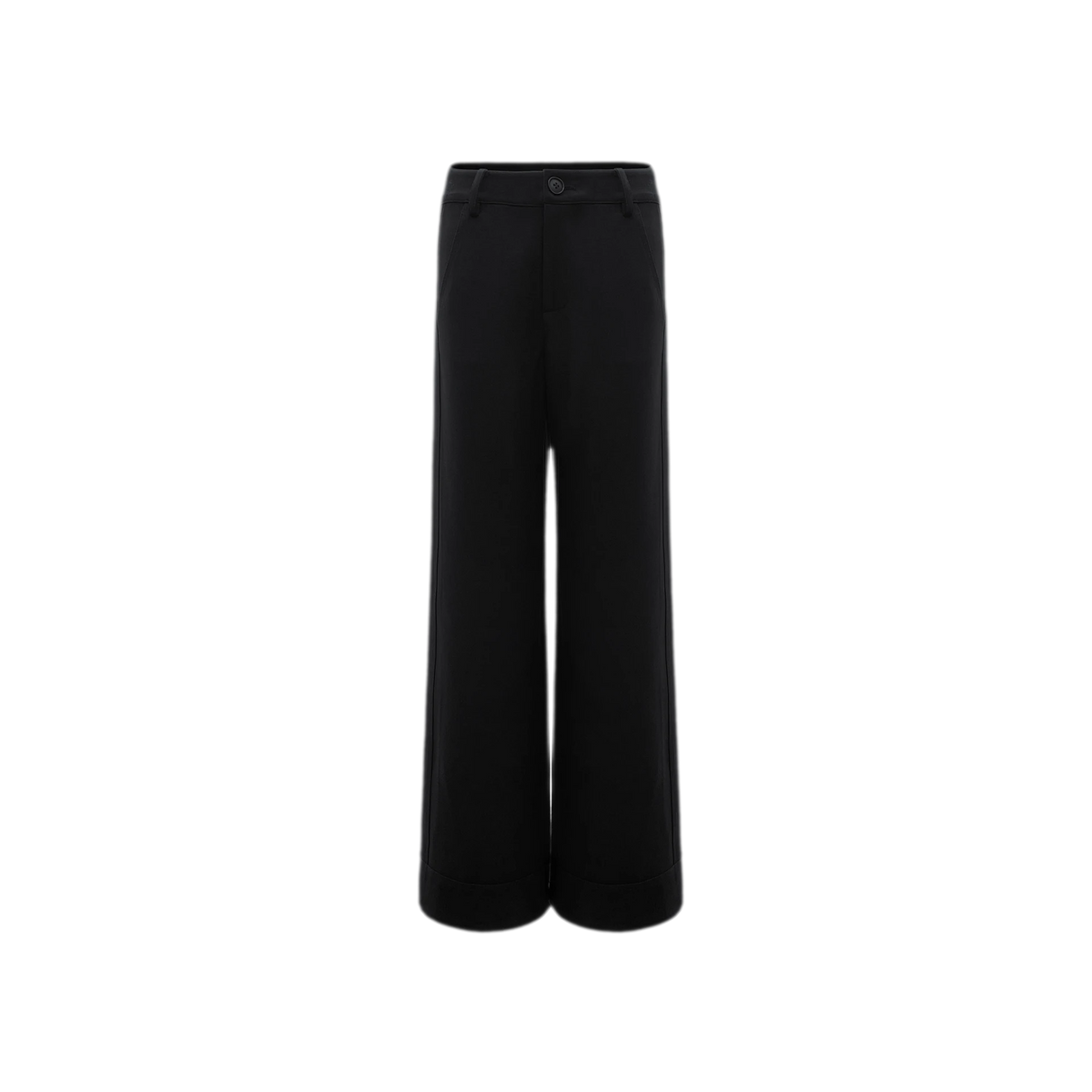 Low-Waist Wide-Leg Suit Trousers